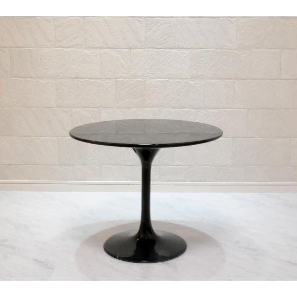 チューリップテーブル 直径60cm  ブラック black 黒  エーロ・サーリネン作 新品　tul...