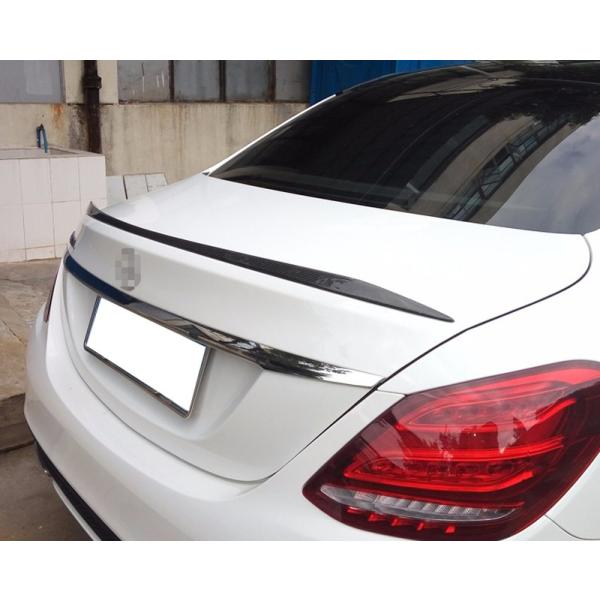 メルセデスベンツ W205 Cクラス セダン用 トランクスポイラー リアスポイラー CARBON リ...