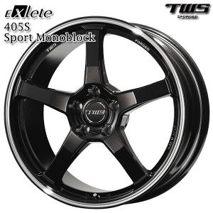 5月15日+5倍 アウディ (A3) サマータイヤホイールセット 225/45R17インチ 5H112 TWS EXlete 405S スポーツ モノブロック GB ブリヂストン レグノGR-XII｜treasure-one-company