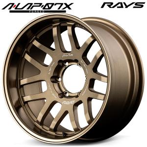 5月5日+5倍RAYS レイズ A・LAP-07X 18インチ 9.0J 6H139.7 +19 BR アルミホイール単品 1本 4本以上送料無料｜treasure-one-company