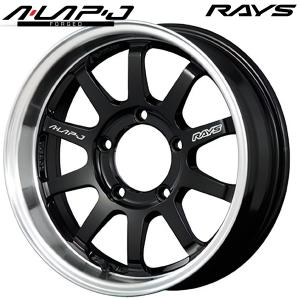 RAYS RAYS A LAP-J ジムニー 5.5J-16 +20 5H139.7 ブラック/リムDC BD