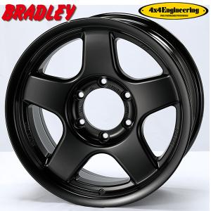 ジムニーシエラ専用 ホイールセット 235/70R16インチ 5H139 4x4エンジニアリング BRADLEY V ブラッドレーV MB マッドスター ワンパクM/T ホワイトレター｜treasure-one-company