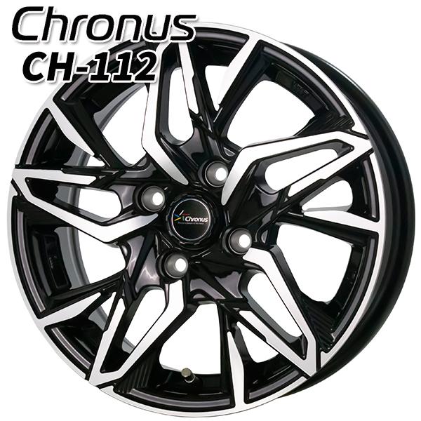 HotStuff ホットスタッフ クロノス CH-112 12インチ 4.0J 4H100 +43 ...