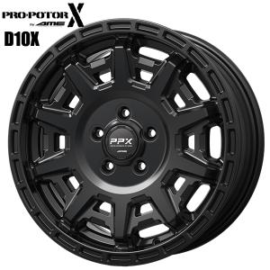 共豊 PPX D10X 16インチ 7.0J 5H114.3 +35 マットダークガンメタ アルミホ...