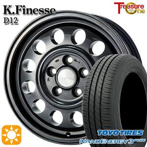 サマータイヤ ホイール4本セット 195/65R15インチ 5H114 トレジャーワン ケイフィネス D12 ガンメタ トーヨー ナノエナジー3プラス