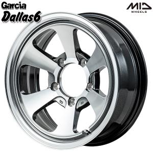 新品・未使用15インチ4.５jホイール [ガルシア ダラス6] 4本セット 楽天市場】アルミホイール MID ガルシア ダラス6【15×4.5J 4-100