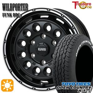 サマータイヤ ホイール4本セット 215/70R16インチ 6H139 ワイルドポーター ファンク DDC MB/RP トーヨー オープンカントリー A/T EX ホワイトレター｜treasure-one-company