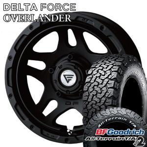 サマータイヤ ホイール4本セット 225/75R16インチ 5H139 デルタフォース オーバーランダー MB BF グッドリッチ オールテレーン T/A KO2｜treasure-one-company