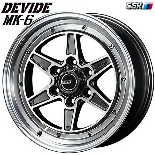 5月7日+5倍 サマータイヤ ホイール4本セット 215/60R17インチ 6H139 SSR DE...