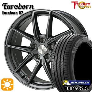 BMW (F45/F46)サマータイヤ ホイール4本セット 205/55R17インチ 5H112 ユーロボーン 02 ミシュラン プライマシー4+｜treasure-one-company