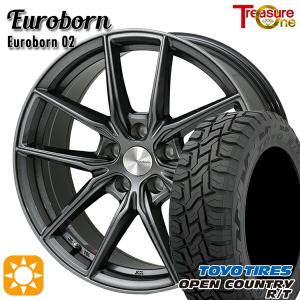 BMW (G32)サマータイヤ ホイール4本セット 225/60R17インチ 5H112 ユーロボーン 02 トーヨー オープンカントリー R/T｜treasure-one-company