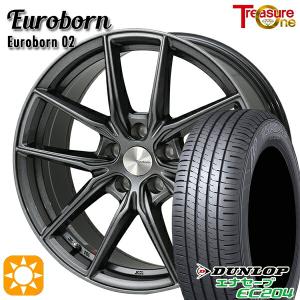 BMW (F20)サマータイヤ ホイール4本セット 205/50R17インチ 5H120 ユーロボーン 02 ダンロップ エナセーブ EC204｜treasure-one-company