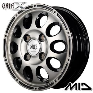 サマータイヤ ホイール4本セット 145/80R12インチ 80/78N 4H100 MID GAIA X ガイアクロス BP バン用 ヨコハマ ジオランダー KT Y828C