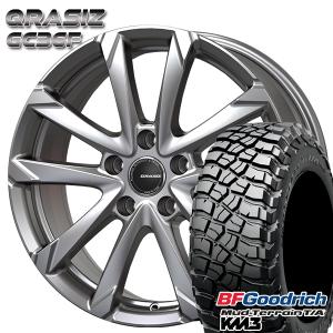 25〜26日+5倍  サマータイヤ ホイール4本セット 245/70R16インチ 5H114 KOSEI クレイシズ GC36F シルバー BF グッドリッチ マッドテレーン T/A KM3｜treasure-one-company