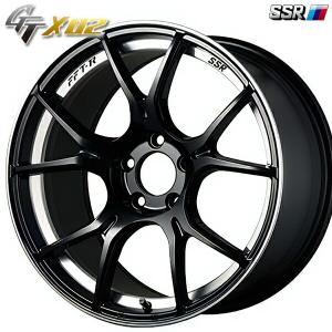 25〜26日+5倍  サマータイヤ ホイール4本セット 195/40R17インチ 4H100 SSR GTX02 ブラック ウィンラン R330｜treasure-one-company