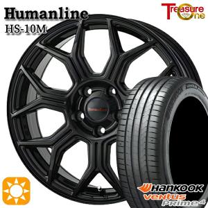 サマータイヤ ホイール4本セット 195/65R16インチ 5H100 ヒューマンライン HS10M BK ハンコック veNtus PRime4 K135｜treasure-one-company