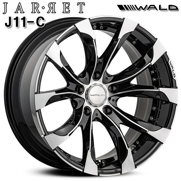 WALD ヴァルド ジャレット J11C 1/6 1/5 22インチ 10.0J 5H150 +45...
