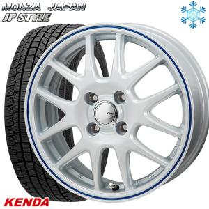 165/65R14インチ ケンダ KENDA KR36 4H100 スタッドレスタイヤホイール4本セット MONZA JPスタイル JEFA ジェファ WH｜treasure-one-company