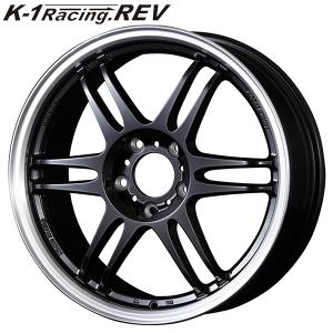 サマータイヤ ホイール4本セット 195/40R17インチ 4H100 コーセイ K1レーシング .REV BK/RP ウィンラン R330｜treasure-one-company