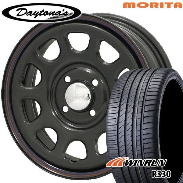 サマータイヤ ホイール4本セット 165/55R15インチ 4H100 MRT DAYTONA&apos;S ...