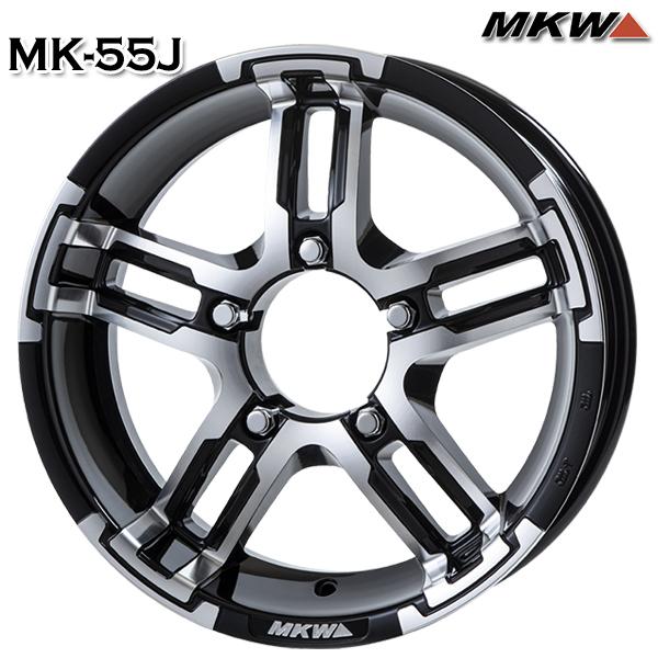 サマータイヤ ホイール4本セット 225/75R16インチ 5H139 MKW MK-55J ダイヤ...