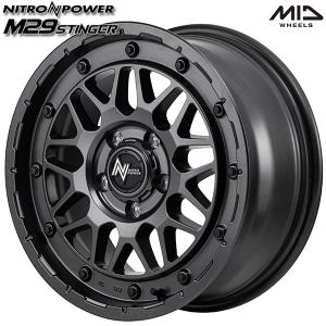 サマータイヤ ホイール4本セット 195/65R16インチ 5H100 MID ナイトロパワー M29 スティンガー BB ウィンラン R330｜treasure-one-company