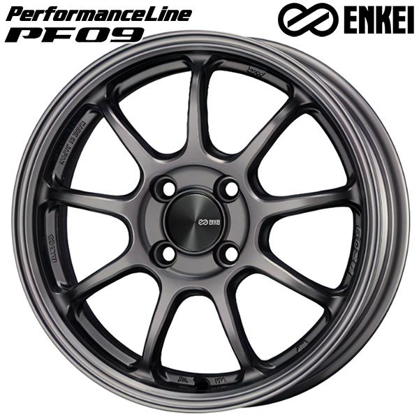 5月15日+5倍  サマータイヤ ホイール4本セット 205/40R17インチ 4H100 ENKE...