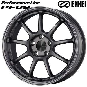 アウディ (Q2) サマータイヤホイールセット 215/55R17インチ 5H112 ENKEI エンケイ PF09 DS ヨコハマ ブルーアース ES32｜treasure-one-company