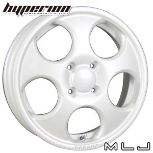 25〜26日+5倍 オールシーズンタイヤ ホイール4本セット 165/60R15インチ 4H100 MLJ ハイペリオン ポポロ POPORO WH ハンコック キナジー 4S2 H750｜treasure-one-company