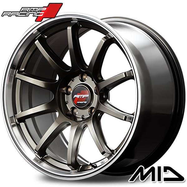 サマータイヤ ホイール4本セット 205/50R17インチ 5H100 MID RMP RACING...