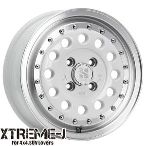 MLJ エクストリームJ RUGGED ホワイトポリッシュ 14インチ 5.0J 4H100