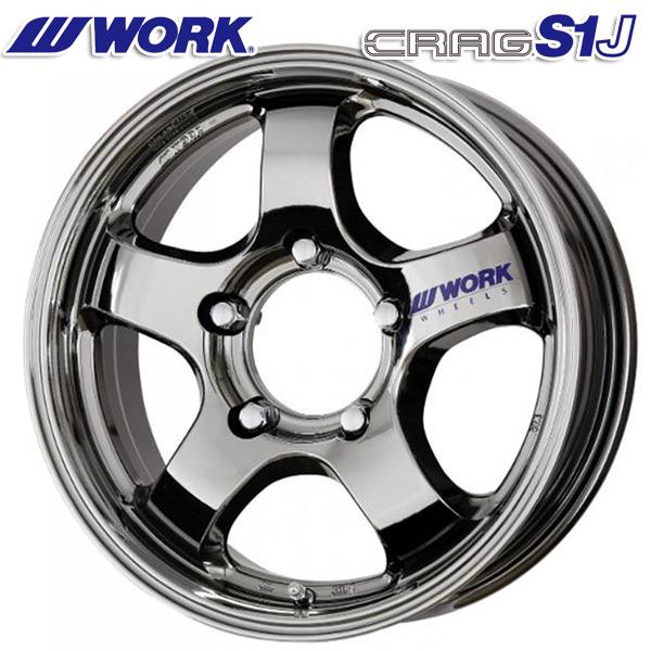 5月15日+5倍 WORK CRAG ワーク クラッグ S1J 16インチ 5.5J 5H139.7...