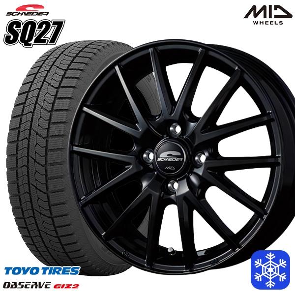 165/65R14インチ TOYO OBSERVE GIZ2 トーヨー オブザーブ ギズ2 4.5J...