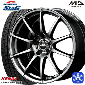 6/5〜6日+5倍 215/70R16インチ ケンダ KENDA KR36 5H114.3 スタッドレスタイヤホイール4本セット MID シュナイダー スタッグ MG｜treasure-one-company