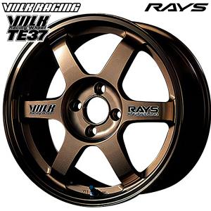 5月12日+5倍 RAYS レイズ ボルクレーシング TE37 14インチ 5.0J 4H100 +45 BR アルミホイール単品 1本 4本以上送料無料｜treasure-one-company