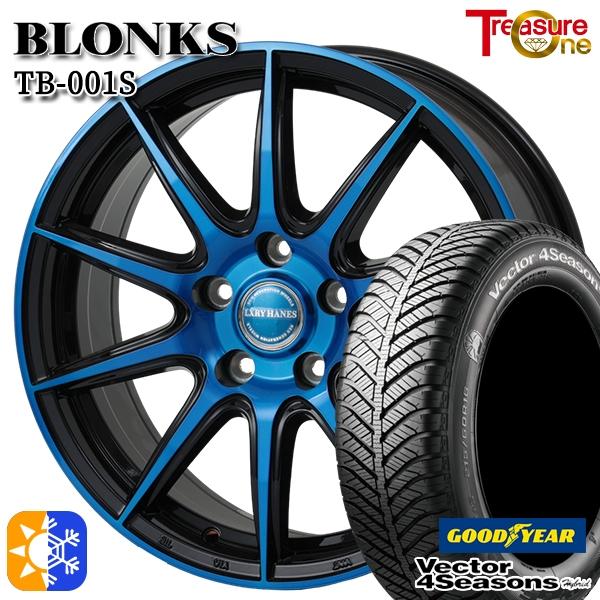 オールシーズンタイヤ ホイール4本セット 215/60R17インチ 5H100 ブロンクス TB00...