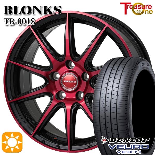 サマータイヤ ホイール4本セット 215/55R17インチ 5H114 ブロンクス TB001S レ...