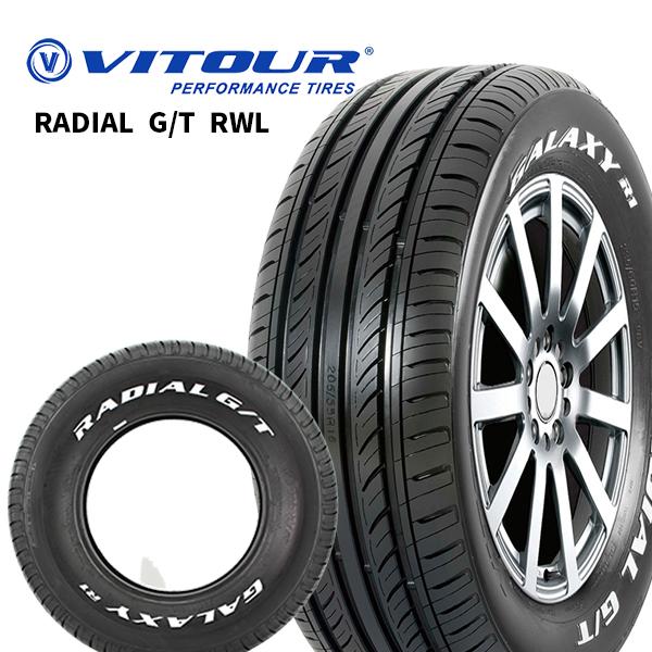 5月1日+5倍VITOUR RADIAL G/T RWL 235/60R14 96H 14インチ ヴ...