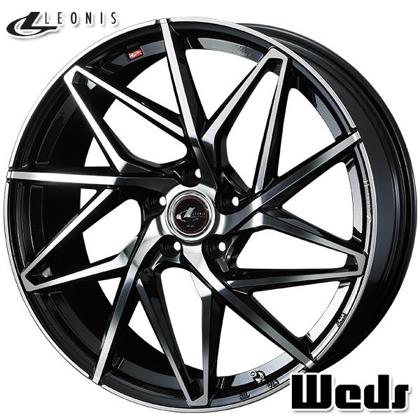 サマータイヤ ホイール4本セット 205/50R17インチ 5H100 ウェッズ レオニス IT P...