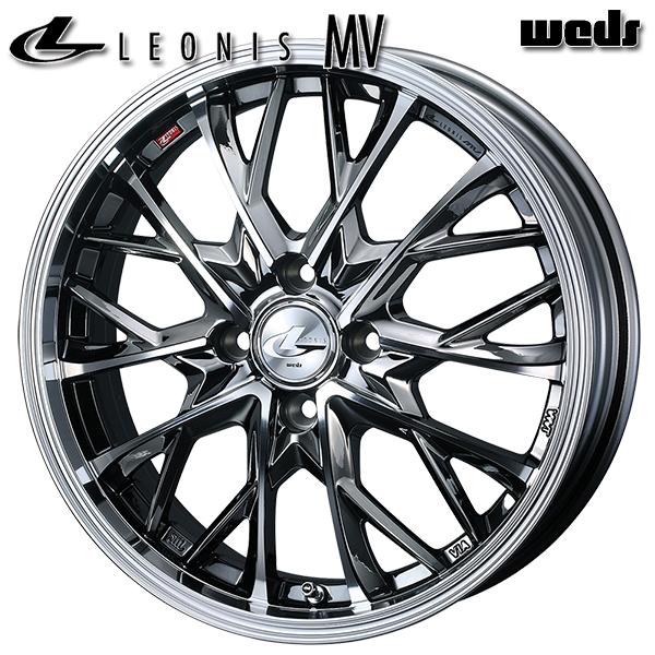 Weds LEONIS ウェッズ レオニス MV 15インチ 4.5J 4H100 +45 BMCM...