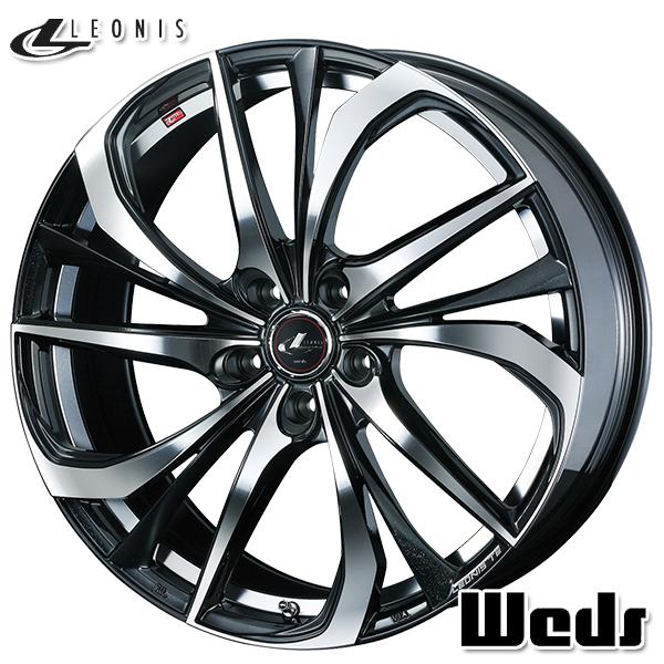 サマータイヤ ホイール4本セット 205/50R17インチ 5H100 ウェッズ レオニス TE P...