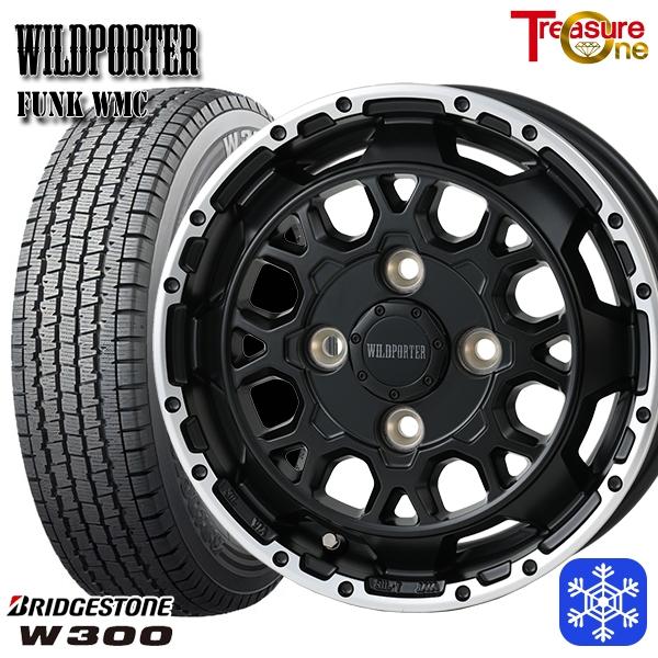 4月27〜29日+5倍 145/80R12 145R12インチ 6PR ブリヂストン W300 4H...