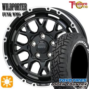 サマータイヤ ホイール4本セット 225/70R16インチ 5H114 ワイルドポーター ファンク WMC MB/RP トーヨー オープンカントリー R/T ホワイトレター｜treasure-one-company