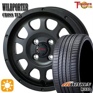 5月15日+5倍  サマータイヤ ホイール4本セット 195/40R17インチ 4H100 ワイルドポーター クロステン MBK ウィンラン R330｜treasure-one-company