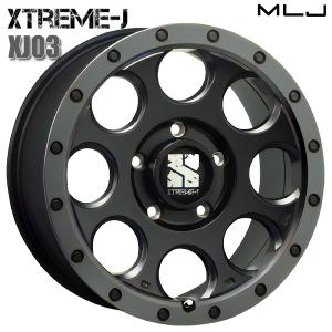 MLJ デリカD5等 エクストリームJ XJ03 フラットブラック/スモーク