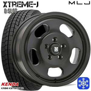 215/70R16インチ ケンダ KENDA KR36 5H114.3 スタッドレスタイヤホイール4本セット エクストリームJ D-SLOT SB｜treasure-one-company