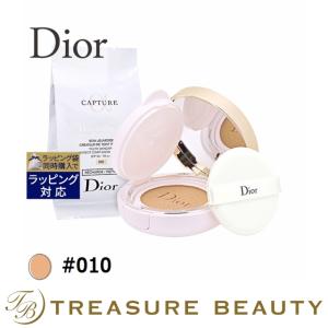 【送料無料】Dior カプチュール ドリームスキン モイスト クッション #010 15gx 2 (クッショ...｜treasurebeauty