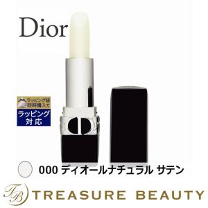 Dior ルージュ ディオール バーム  000 ディオールナチュラル サテン 3.5g  クリスチャ...