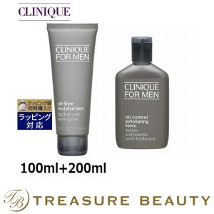 CLINIQUE クリニーク フォーメンオイル コントロールセット  100ml+200ml (スキンケアコフレ)｜treasurebeauty