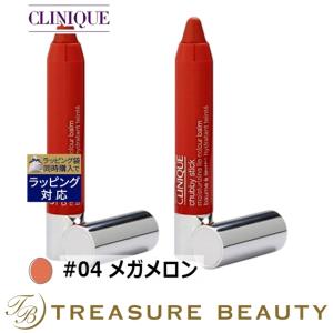 CLINIQUE クリニーク チャビー スティック モイスチャライジング リップ カラー バーム  #04 ...｜treasurebeauty